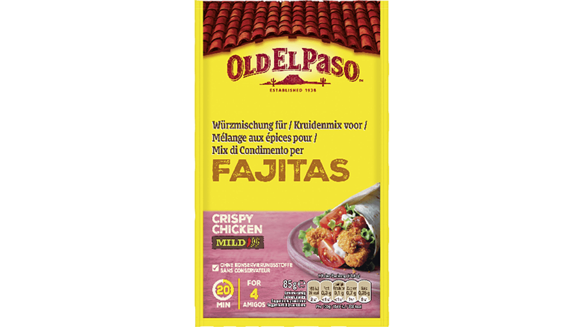 Épices pour poulet croustillant Produits Old El Paso Old El Paso